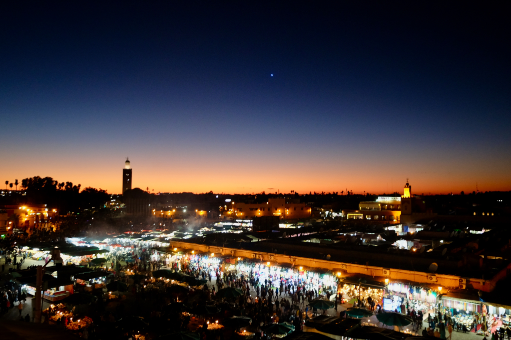 Marrakesh Night View