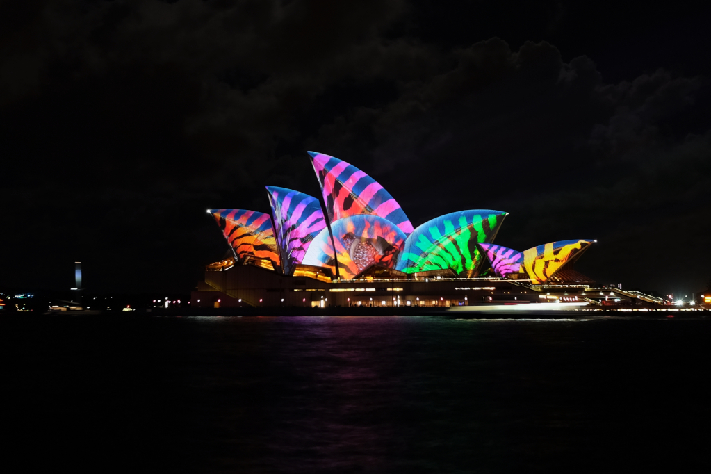 Sydney Opera House Night View