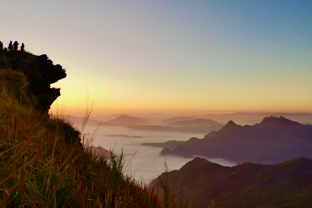 Sunrise at Phu Chi Fah