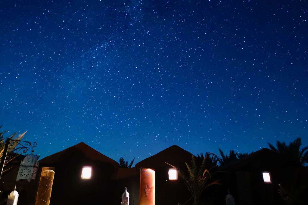 Sahara Desert - Starry Sky