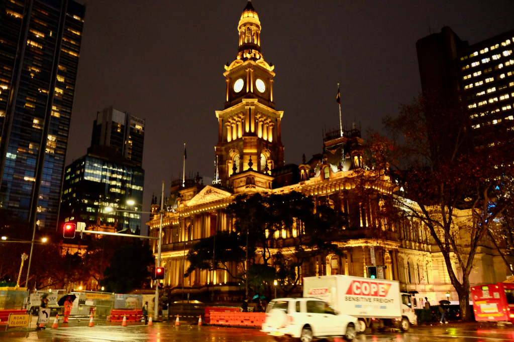 Sydney City Night View